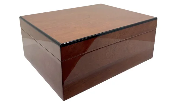 Humidor mediu din lemn bubinga ediția Basic de la Savoy