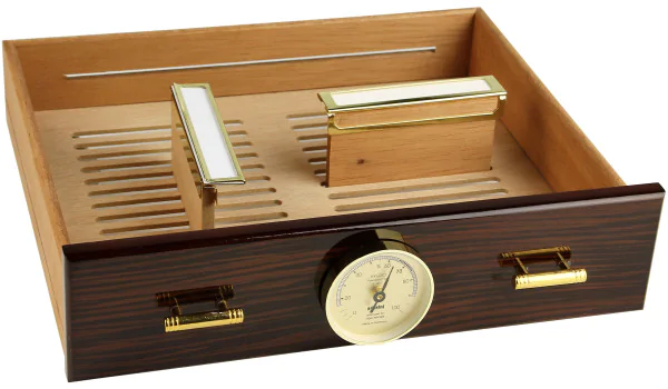 Sertar pentru adorini Humidor Chianti Grande cu gaură pentru higrometru imagine 14