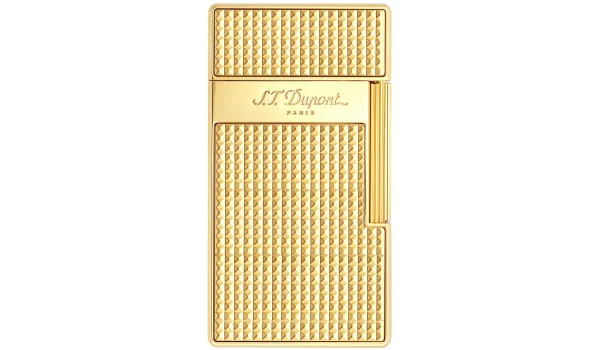 S.T. Dupont Biggy Brichetă Diamond Head Golden 025009