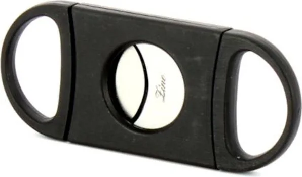 Zino Double Blade Cigar Cutter Black imagine 2